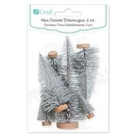 CEOZ-136 - Set 7 braduti decorativi argintii - DP CRAFT