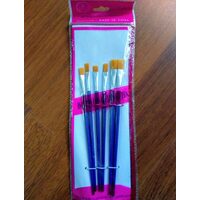 358078 Set 6 pensule late, maner lemn - ANT-CH