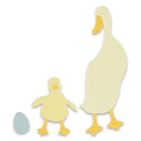C - 663306 Cutter Bigz - Duck and Duckling - Sizzix