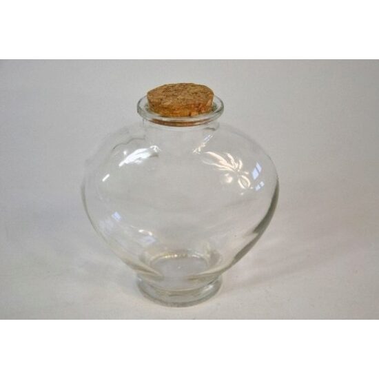 357997 - Sticla forma inima 12 x 4.5 cm - 360 ml - ANT-CH