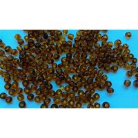 369327- Margele nisip 250gr - aprox. 2-3mm - maro transparent - ANT-CH