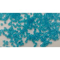 369342- Margele nisip 250gr - aprox. 2mm - albastru deschis transparent - ANT-CH