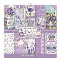 SBBL51 - Bloc 10 coli scrapbooking cu 2 fete, 30.5x30.5cm, 170gr. Stamperia