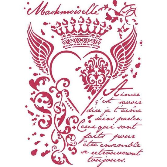 KSG428 - Sablon 21 X 29.7 cm - Stamperia.