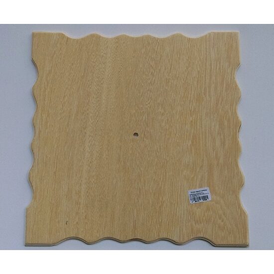 1919 Cadran ceas lemn patrat - 33 x 33cm, PENT