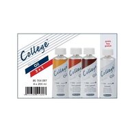 85704097 Set culori ulei College 200 ml 3+1 gratis - Schmincke