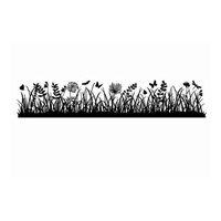 WTKCC148 - Stampila High Definition - 4 x 18cm - Meadow - Stamperia