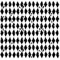WTKCC152 - Stampila High Definition - 10 x 10cm - Rhombus texture - Stamperia