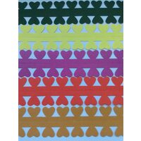 373024 -Model 1 - Set 5 buc hartie quilling pt flori, 3 x 50cm, 5 culori diferite - ANT-CH