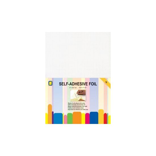 3.5000 - Set 4 folii A4 dubluadezive albe - JEJP