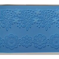 35198 - Mulaj silicon dreptunghiular - 40 x 12.7 x 0.2cm - dantela - Pentart