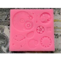 35199 - Mulaj silicon - 8.2 x 8.6cm - mecanisme ceas - Pentart
