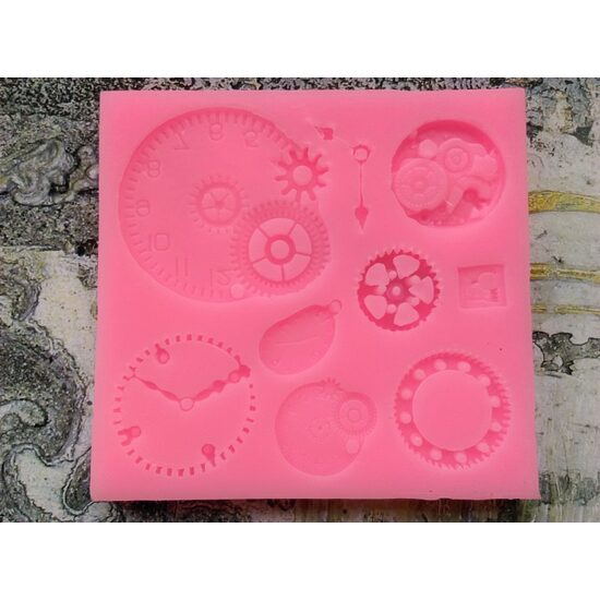 35199 - Mulaj silicon - 8.2 x 8.6cm - mecanisme ceas - Pentart
