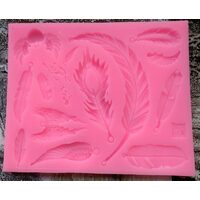 35195 - Mulaj silicon - 12.6 x 10.4 x 0.7 cm - pene - Pentart