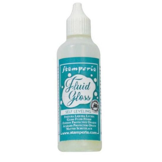 KE52M - Lac lucios pe baza de apa -Fliud gloss - 80 ml - Stamperia