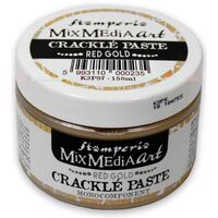 K3P57 - Crackle paste - Red Gold - Monocomponenta - 150 ml - Stamperia