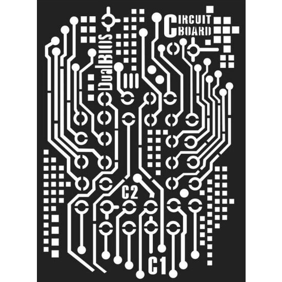 KSAT04 - Sablon 15 x 20 cm - Dual bios - Stamperia
