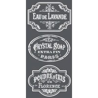 KSTDL21 - Sablon 12 x 25 x 0.5mm gosime - Stamperia