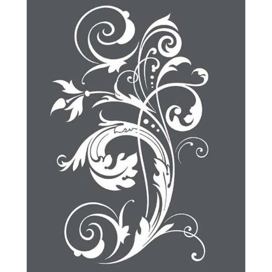 KSTD041 - Sablon 20 x 25 x 0.2mm gosime - Mannequin - Stamperia