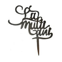 TOP1311N - Figurina MDF - La multi ani - IND-C