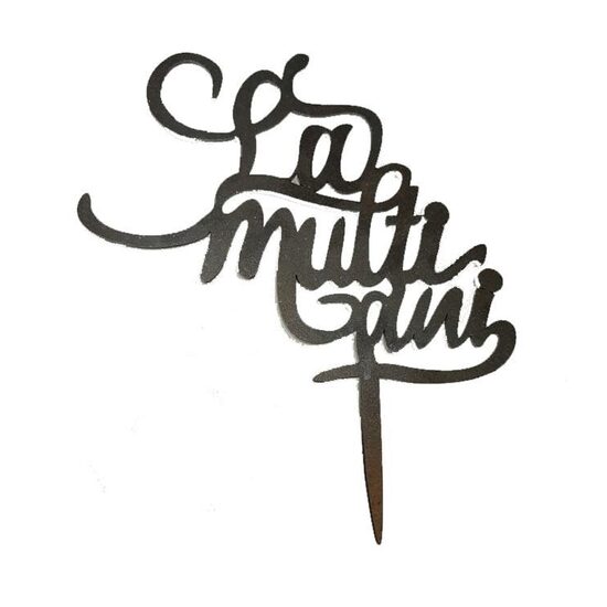 TOP1311N - Figurina MDF - La multi ani - IND-C