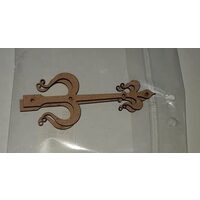 ED022 - Set 2 elemente deco feronerie,MDF - IND-C
