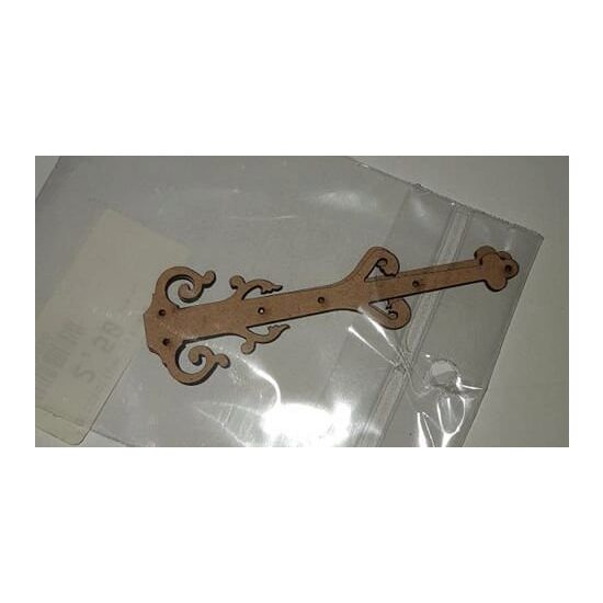 ED023 - Set 2 elemente deco feronerie,MDF - IND-C