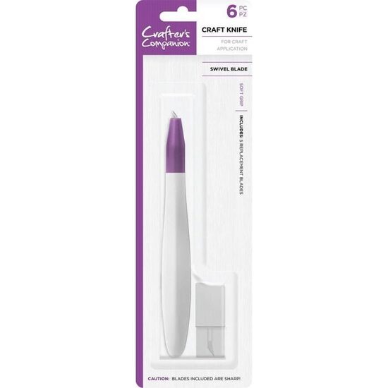 CC-TOOL-KNIFE-SW Cutter bisturiu cu lama pivotanta - Softgrip Craft