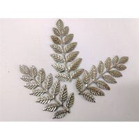 35184 - Set 10 figurine metal culoarea nichelului - Pentart