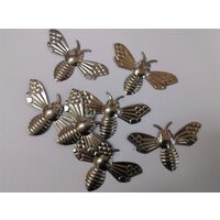35192 - Set 10 figurine metal culoarea nichelului - Pentart