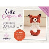 TH-1340- Kit de crosetat - Fin the Fox - Cute Companions