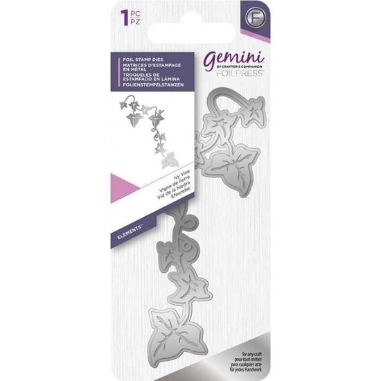 GEM-FS-ELE-IVYV Cutter Foil Stamp - Ivy Vine - Crafters Companion