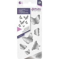 GEM-FS-ELE-BUTD Set 6 cuttere Foil Stamp - Butterfly Dreams - Crafters Companion