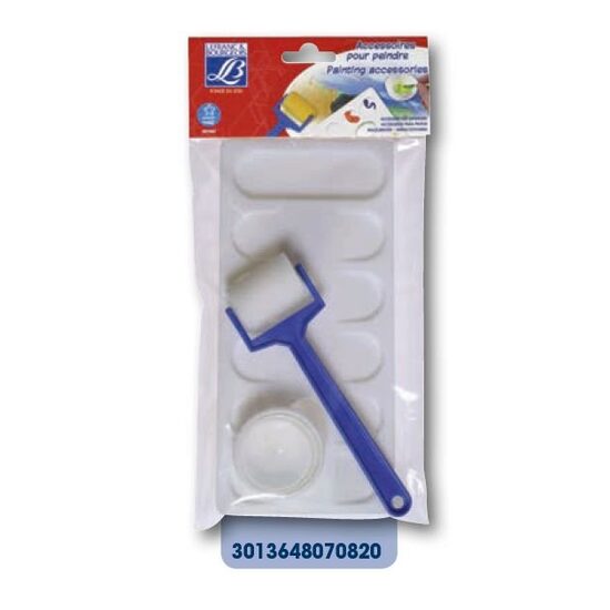 Mini trafalet burete, godeta plastic si paleta plastic - Lefranc