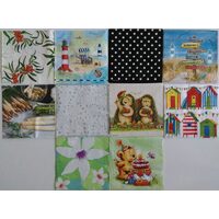 Set C - Set 10 servetele mixte - 33x33cm - C.ART