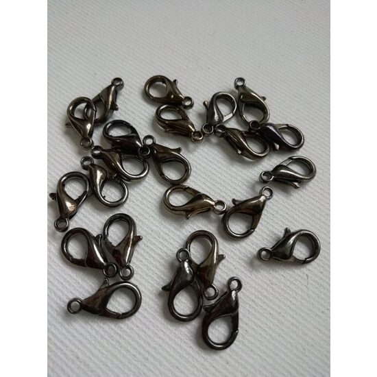 3026B - Set 10g carabine - gri nichelat - 1.4cm