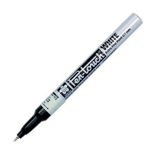 42100 - Marker permanent cu vopsea - alb opac - 0.7 mm - Pen-Touch