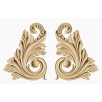 35338 -Set 2 buc Lemn Elastic 8 x 6 x 0.8cm - Pentart