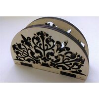 35970 - Suport servetele arcuit cu model traforat - Pentart