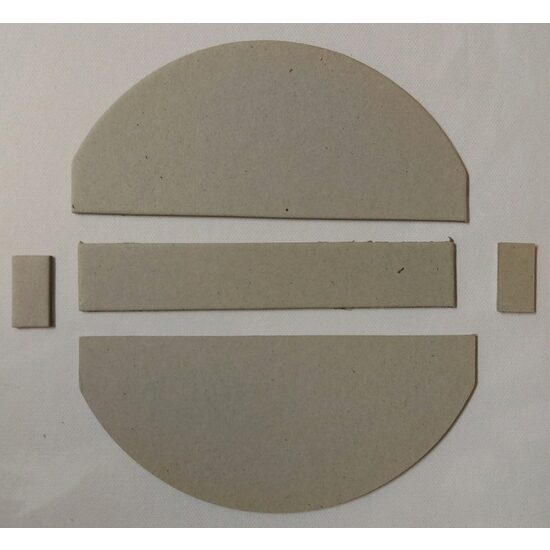 SZTK17 - Suport servetele carton, 17 x 7.5 x 3.5cm