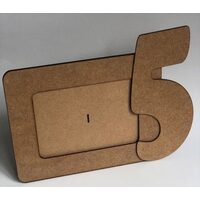 RAM014 - Rama foto MDF cifra 5 - IND-C