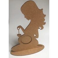 RAM001- Silueta MDF femeie insarcinata - IND-C