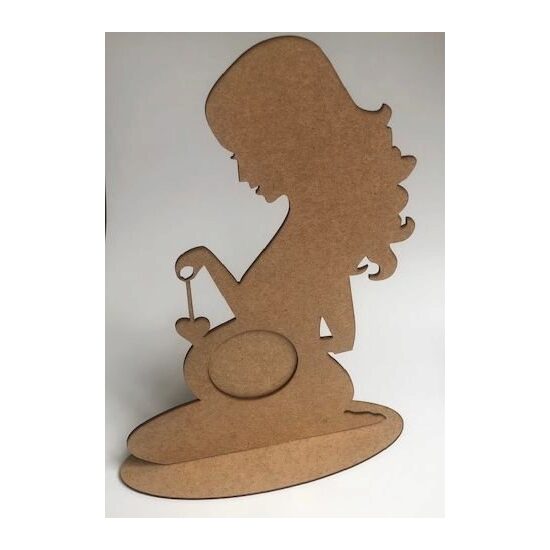 RAM001- Silueta MDF femeie insarcinata - IND-C
