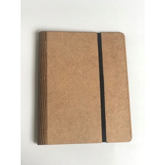 AGA4N - Coperta agenda MDF cu mecanism si elastic - A4 - IND-C