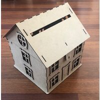 CUT030 - Cutie casuta cadouri nunta - 35 x 31 x 30 cm - IND-C