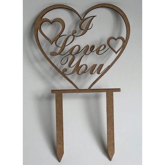 TOP1311LN - Topper - I LOVE YOU - IND-C