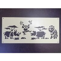 Sablon adeziv repozitionabil, 30x 13.5cm , Safari - Lefranc&Bourgeois