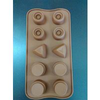 M00688 - Matrita silicon pentru ciocolata, 10 piese - ANT-CH