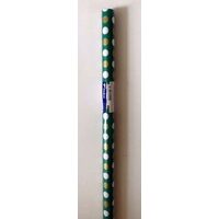 Hartie XL Kraft - model 6 - buline albe/aurii fond verde - Sadipal
