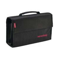 76012072 - Etui/penar negru pentru 72 instrumente de scris - SenseBag